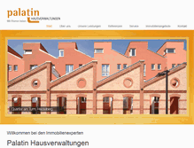 Tablet Screenshot of palatin-hv.de